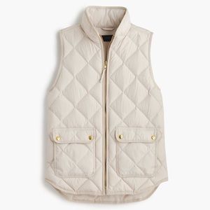 XS J Crew Excursion Vest Bleached Sand (beige)